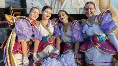 Coso del Carnaval de Playa Blanca. Foto: Juan Mateos