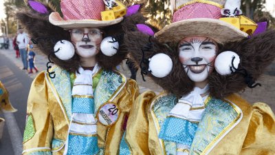 Coso del Carnaval de Playa Blanca. Foto: Juan Mateos