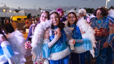 Coso del Carnaval de Playa Blanca. Foto: Juan Mateos