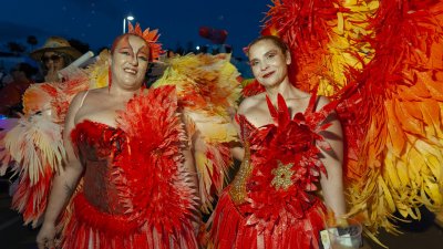Coso del Carnaval de Playa Blanca. Foto: Juan Mateos