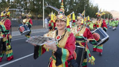 Coso del Carnaval de Playa Blanca. Foto: Juan Mateos