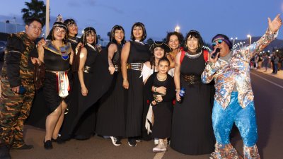 Coso del Carnaval de Playa Blanca. Foto: Juan Mateos