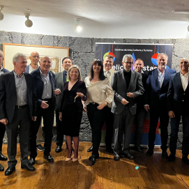 Grupo de Arquitectos homenajeados por sus 25 y 40 años de colegiación