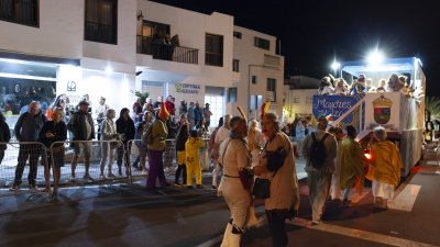 Coso del Carnaval de Playa Blanca. Foto: Juan Mateos
