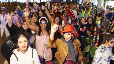 Coso del Carnaval de Playa Blanca. Foto: Juan Mateos