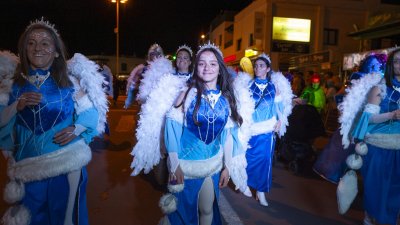 Coso del Carnaval de Playa Blanca. Foto: Juan Mateos