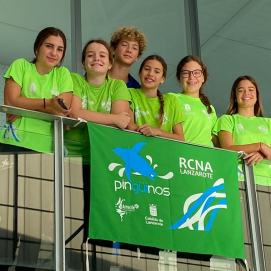 El CD Pingüinos de Arrecife en el Campeonato de España de Natación Artística