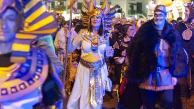 Coso del Carnaval de Playa Blanca. Foto: Juan Mateos