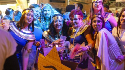 Coso del Carnaval de Playa Blanca. Foto: Juan Mateos
