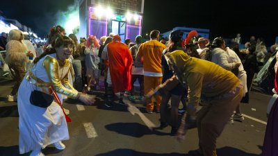 Coso del Carnaval de Playa Blanca. Foto: Juan Mateos