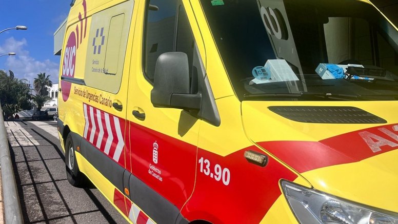 Ambulancia medicalizada Lanzarotedd