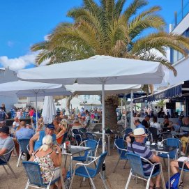 Restaurante en la zona del Charco de San Ginés en Arrecife