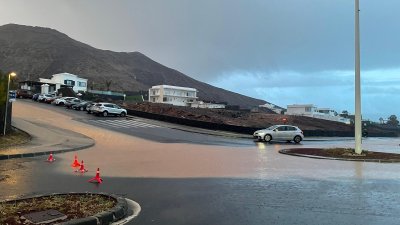 Inundaciones en Playa Blanca, marzo 2026