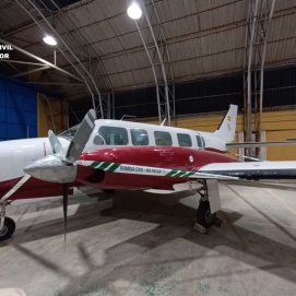 Aeronave precintada por la Guardia Civil 