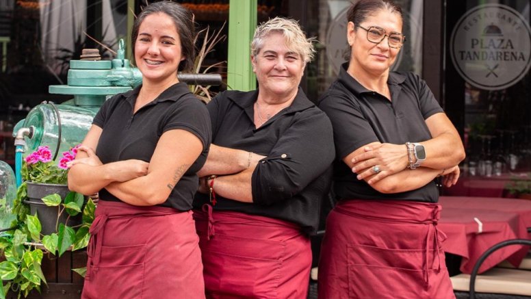 Equipo de sala de Arrocería Taberna Plaza Tandarena