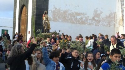 Procesión de La Burrita en Teguise, 2026