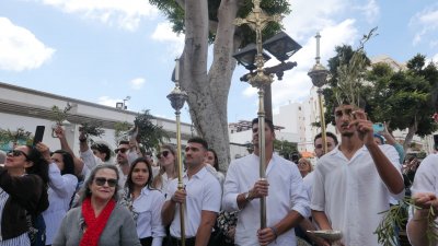 Procesión de Domingo Ramos en Arrecife, 2024
