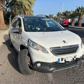 Un herido en un accidente de tráfico en Costa Teguise