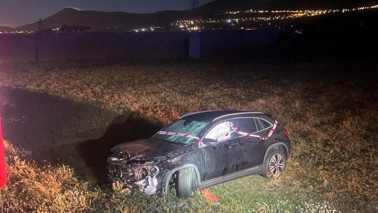Accidente en la LZ-2