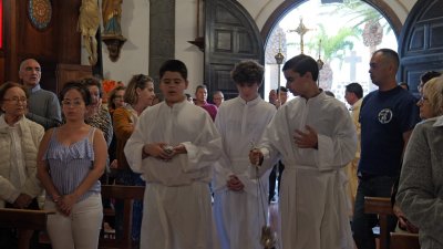 Lanzarote inicia el Triduo Pascual con los actos del Jueves Santo