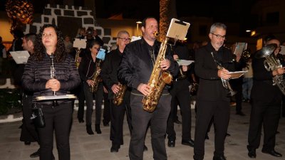 La Iglesia de San Ginés acoge la celebración litúrgica del Viernes Santo