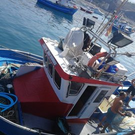 Barco pesquero en Canarias.