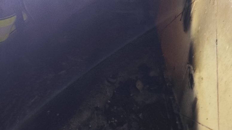 Incendio en una vivienda de Tías 
