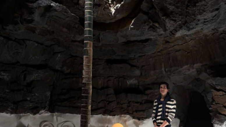 Eduardo Foster en la Fundación César Manrique.