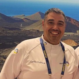Carlos Cabrera, jefe de cocina del Hotel Salinas Paradisus de Lanzarote