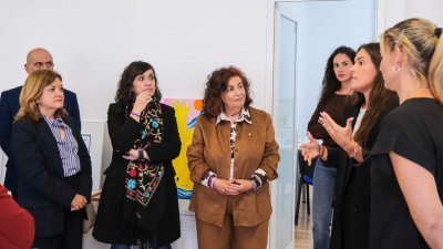 La secretaria de Estado de Igualdad, María Guijarro, visita la asociación Mararía