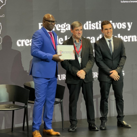 Recepción del reconocimiento en Fitur