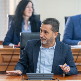 Roy González, portavoz del PSOE en el Ayuntamiento de Arrecife
