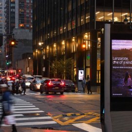 Campaña turística de Lanzarote en Nueva York. 