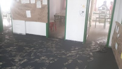 Actos vandálicos en el colegio Los Geranios 