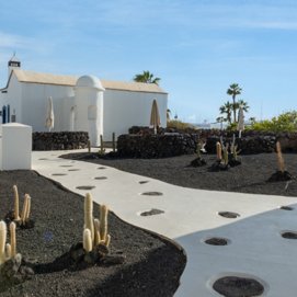 Área de jardines del Livvo Volcán Lanzarote