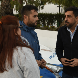 David Rocío, Eduardo Díaz y Corín Machín (CC)