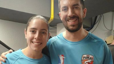 Sara Díaz en La Revuelta con David Broncano.