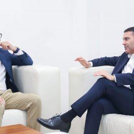 Oswaldo Betancort y Pablo Rodríguez. 