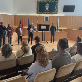 Bienvenida de las 12 personas desempleadas que han sido contratadas por el Ayuntamiento de Tías