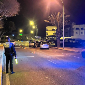 Controles preventivos de la Policía Local de Arrecife