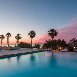 Infinity pool at a Senator Hotels hotel in Mallorca