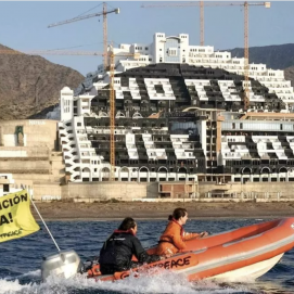 El Algarrobico. Foto: Greenpeace.