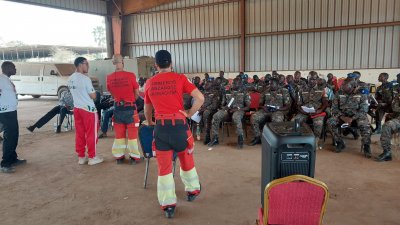 Bomberos de Lanzarote en Gambia (1)