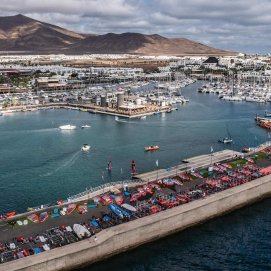 El puerto Marina Rubicón. Playa Blanca