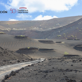 Imagen del 50 aniversario del Parque Nacional de Timanfaya