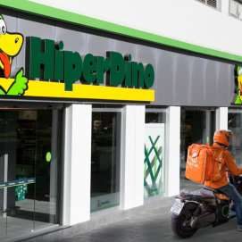 Just Eat se alía con HiperDino para llevar la compra en Canarias