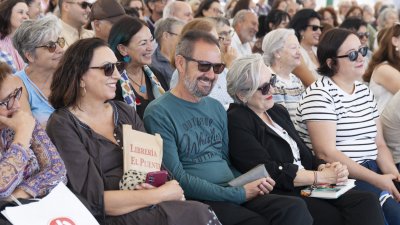 Celebración de la Fiera del Libro de Lanzarote. Fotos: Juan Mateos.