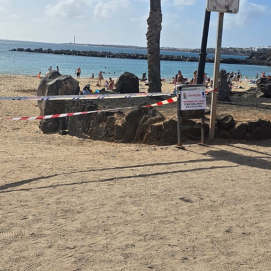 Cierre de la Playa Flamingo este miércoles