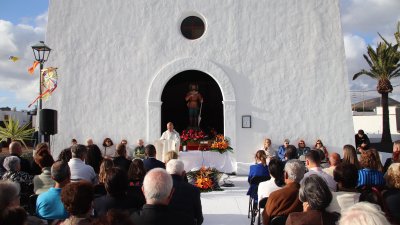 Uga celebra la misa y la procesión en honor a San Isidro Labrador
