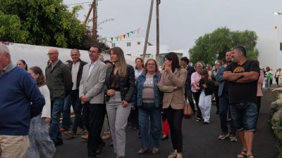 Los vecinos de Tao celebran la procesión en honor a Santa Rita de Casia, patrona de los casos imposibles